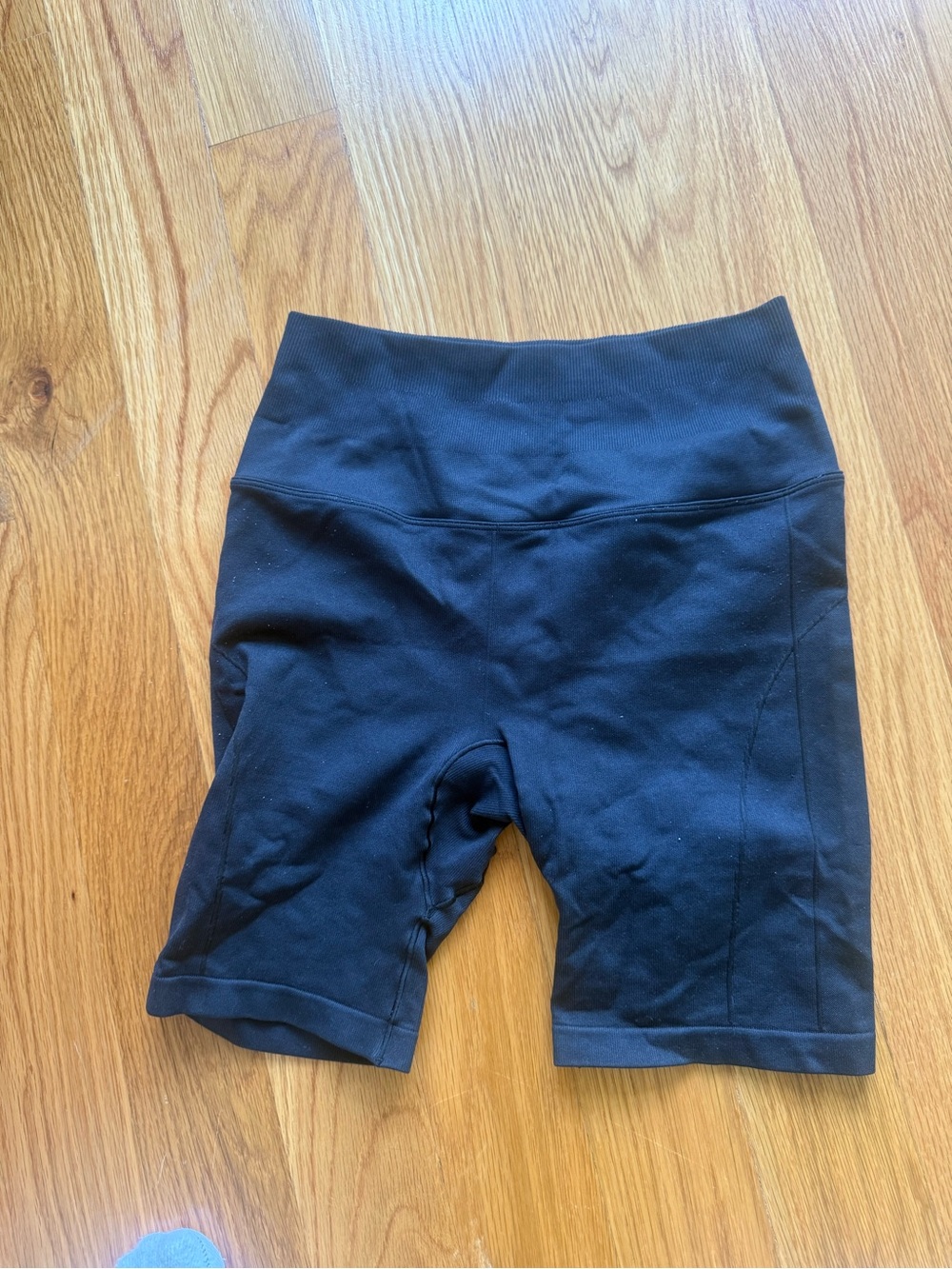 Wilson Women's Black High-Rise Bike Shorts